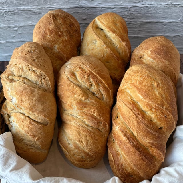 HOMEMADE BREAD.