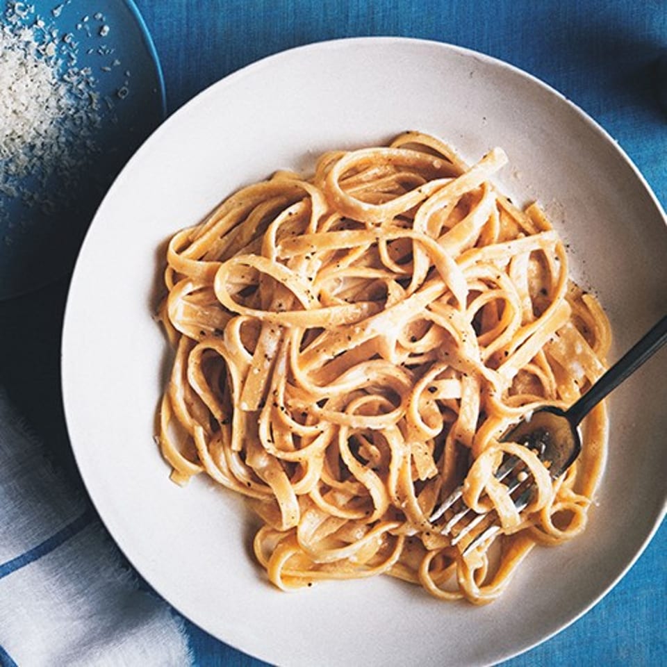 Delicious Fettuccine Alfredo