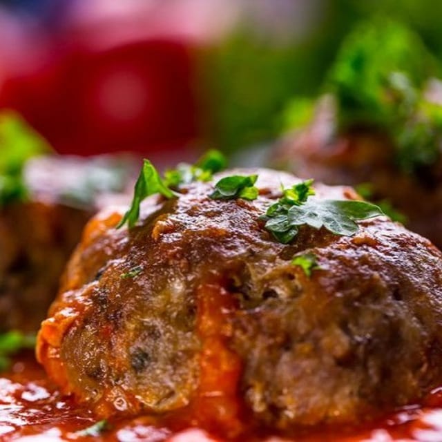 WITH MEAT SAUCE.