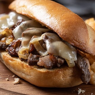 STEAK AND CHEESE