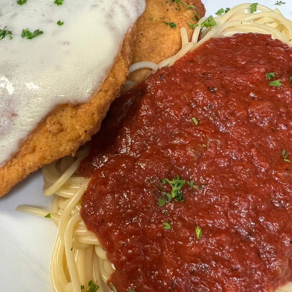 Delicious Chicken Parmesan Awaits
