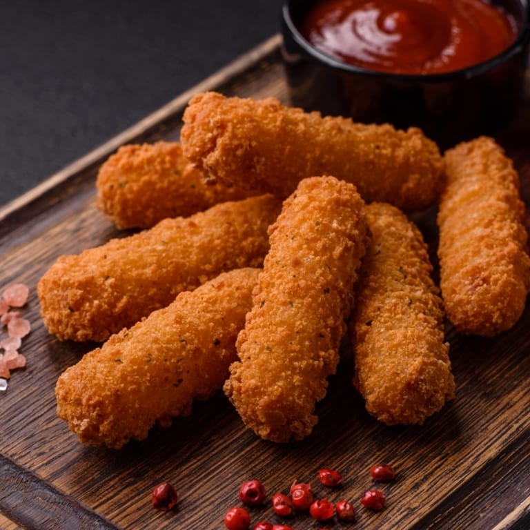 Mozzarella Sticks That Melt in Your Mouth