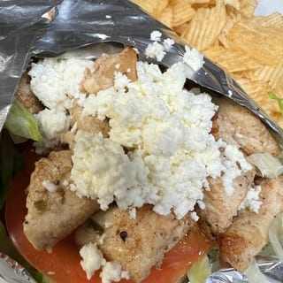 CHICKEN SOUVLAKI